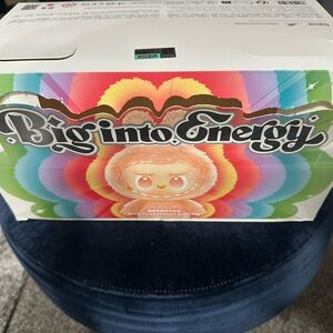 Empty Box -Big Into Energy Collectible. No labubus included. Great for storage.